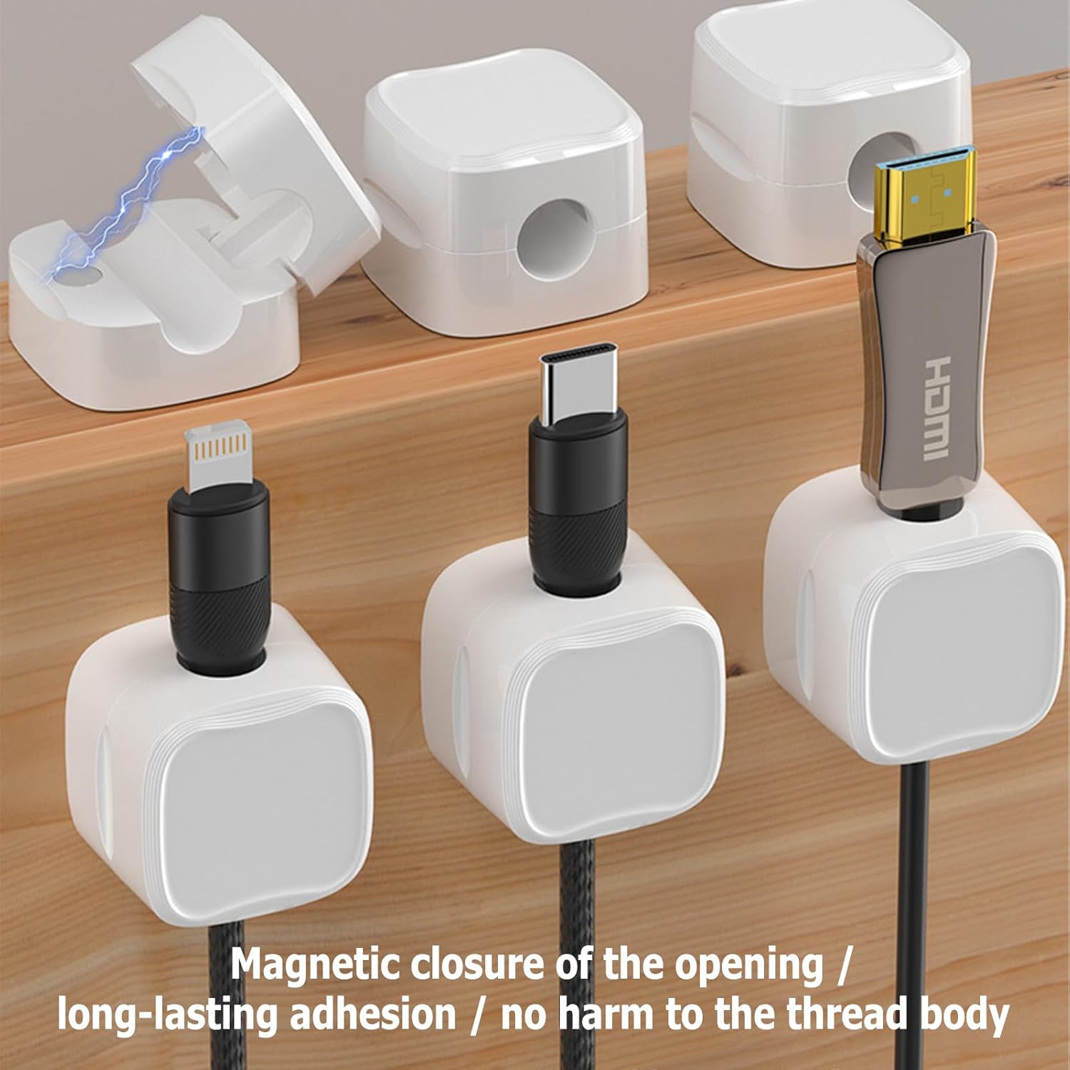 Organizador de cables (6 piezas) - additional image 3