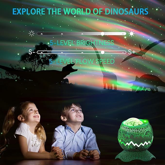 Proyector de galaxia con diseño de huevo dinosaurio - additional image 17
