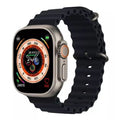 Smartwatch Ultra Pro com 2 braceletes ( preto + branco )