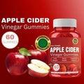 suplemento gummies de vinagre de maçã 60 unidade