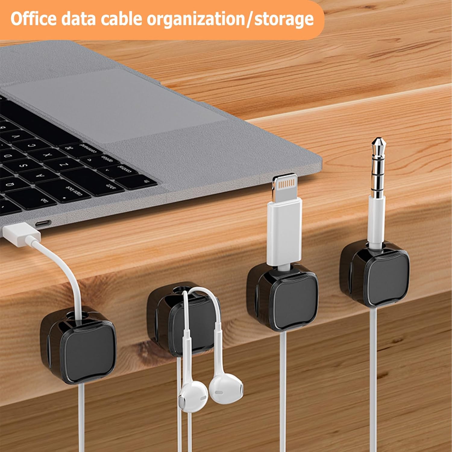 organizador de cabos (6 peças)